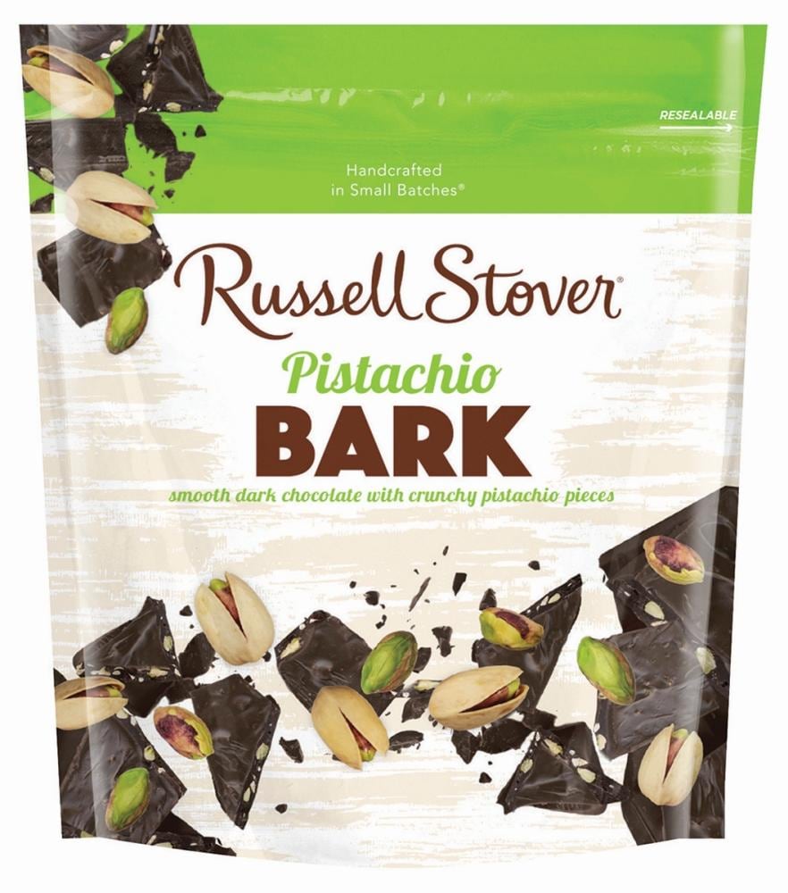 Russell Stover, Bark Chocolate, Pistachio, Pistachio
