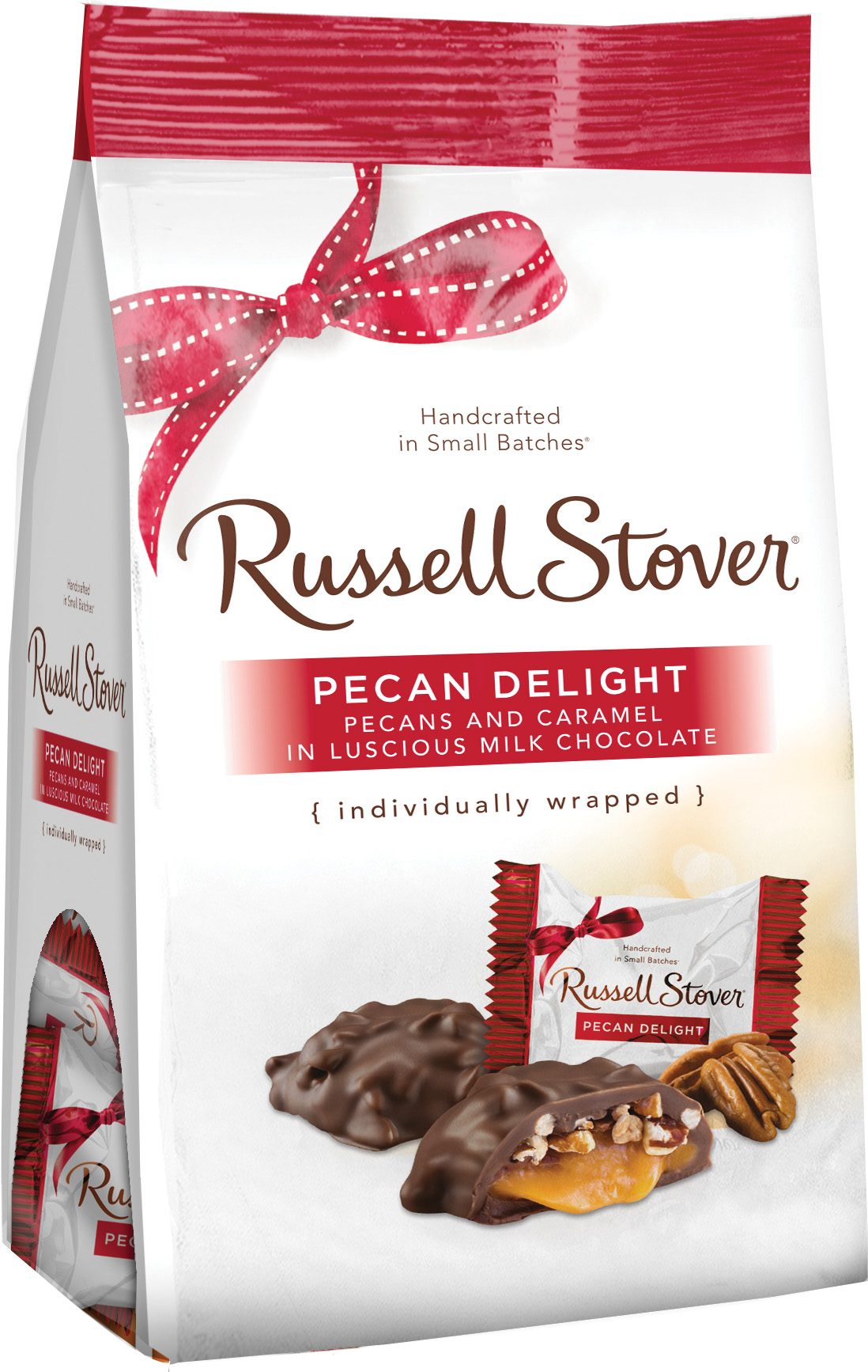 Photo of Russell Stover Mini Milk Chocolate Pecan Delight, 5.4 Oz. Bag