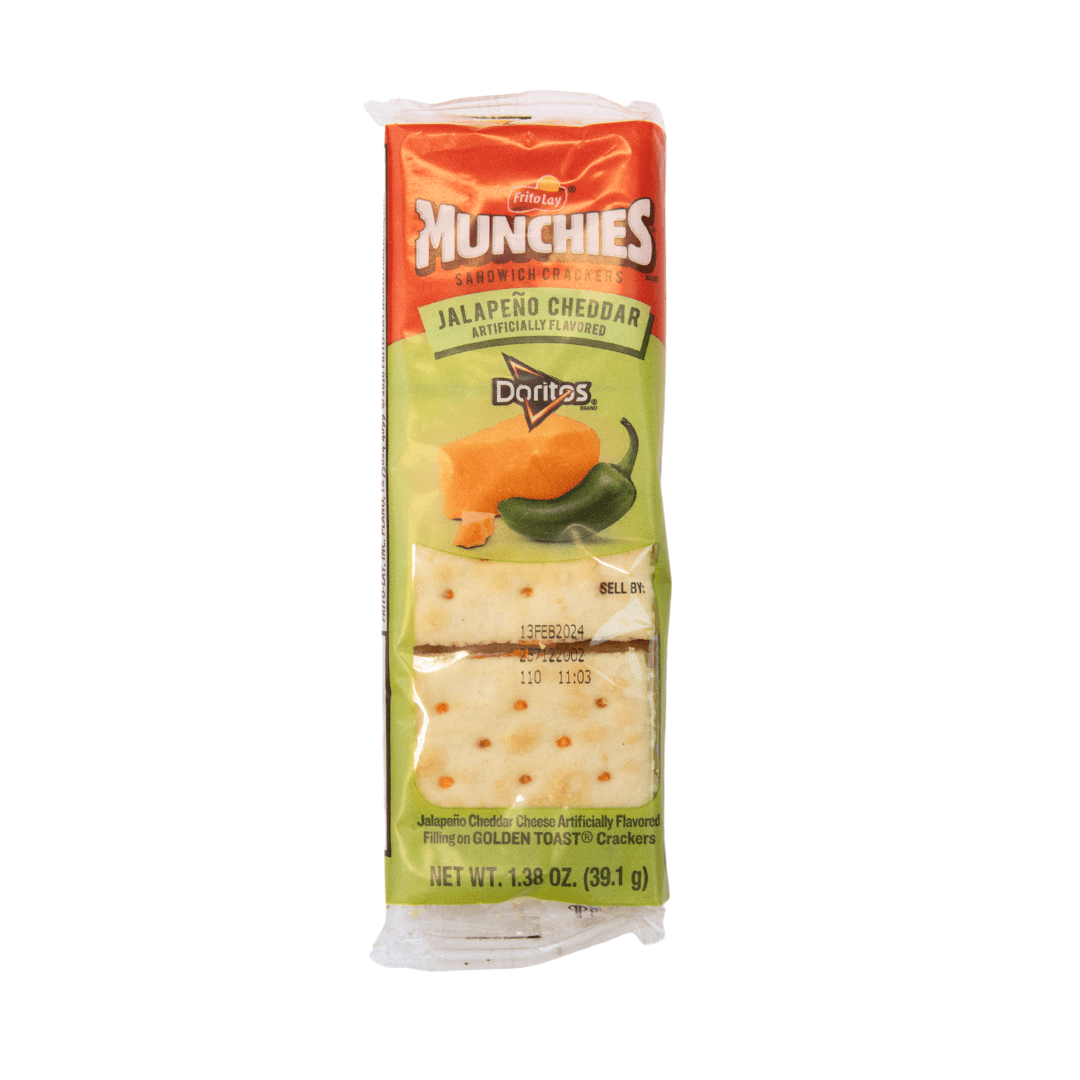 Munchies Doritos Jalapeno Cheddar Sandwich Crackers — UPC 28400006200 ...