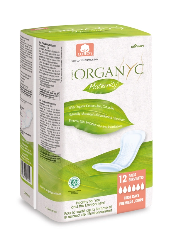 COMPRESA MTERNITY 12U. ORGANYC