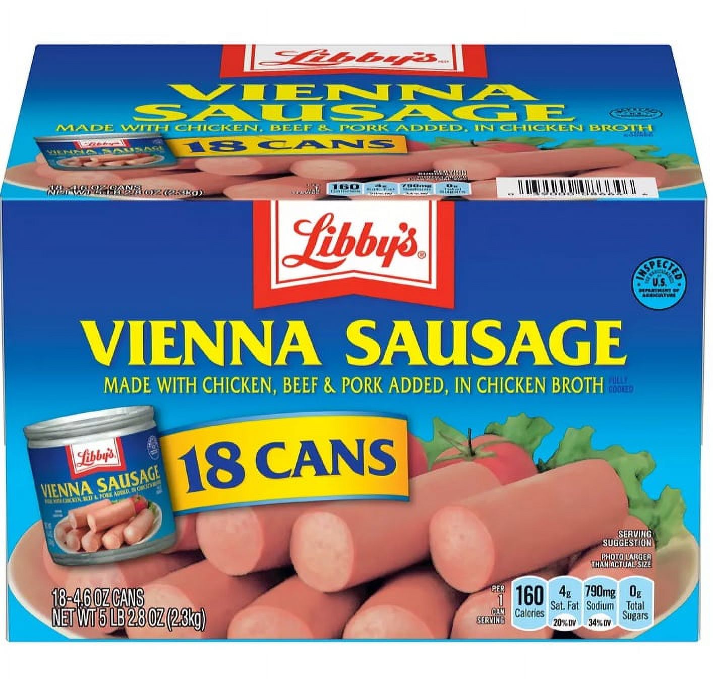 Libby’s Vienna Sausage, 14.6 oz.Cans