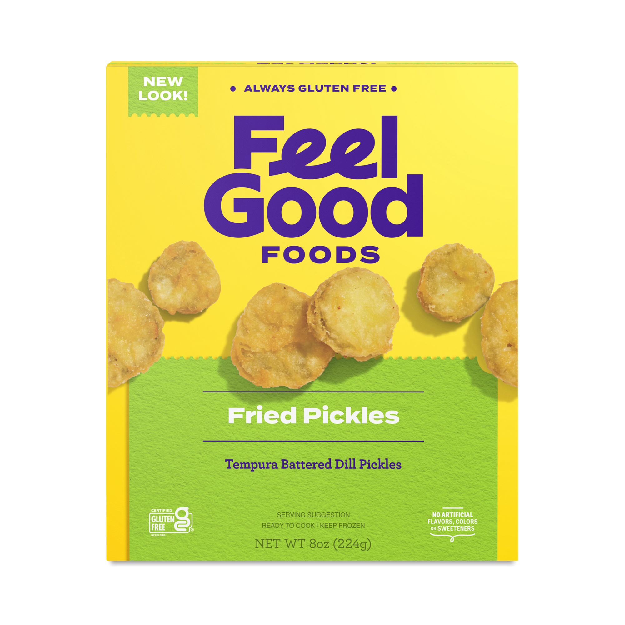 Photo of Feel Good Foods Fried Dill Pickles 9/8 Oz [UNFI #74447]