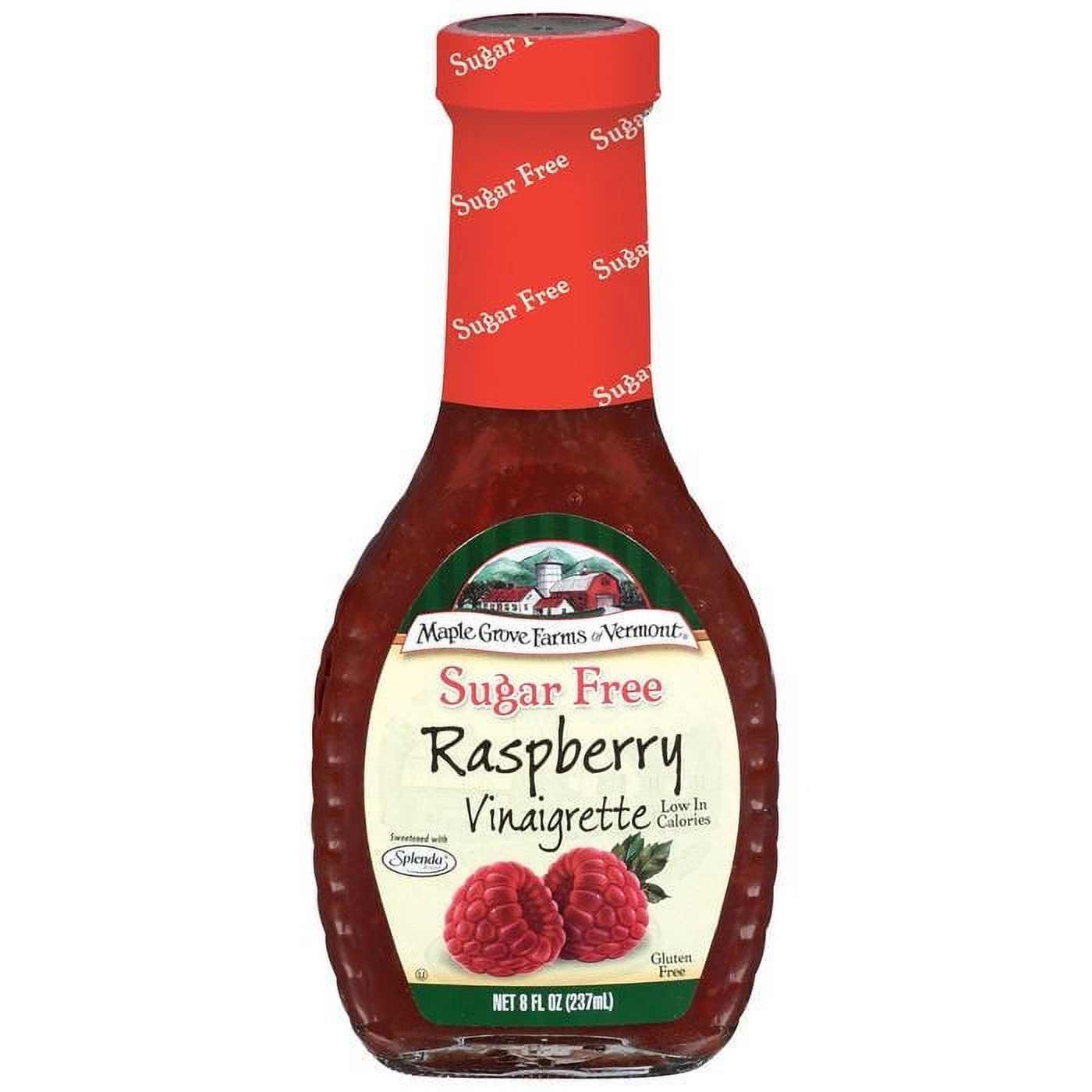 Maple Grove Farms Sugar Free Raspberry Vinaigrette Dressing 8.00 Fl Oz