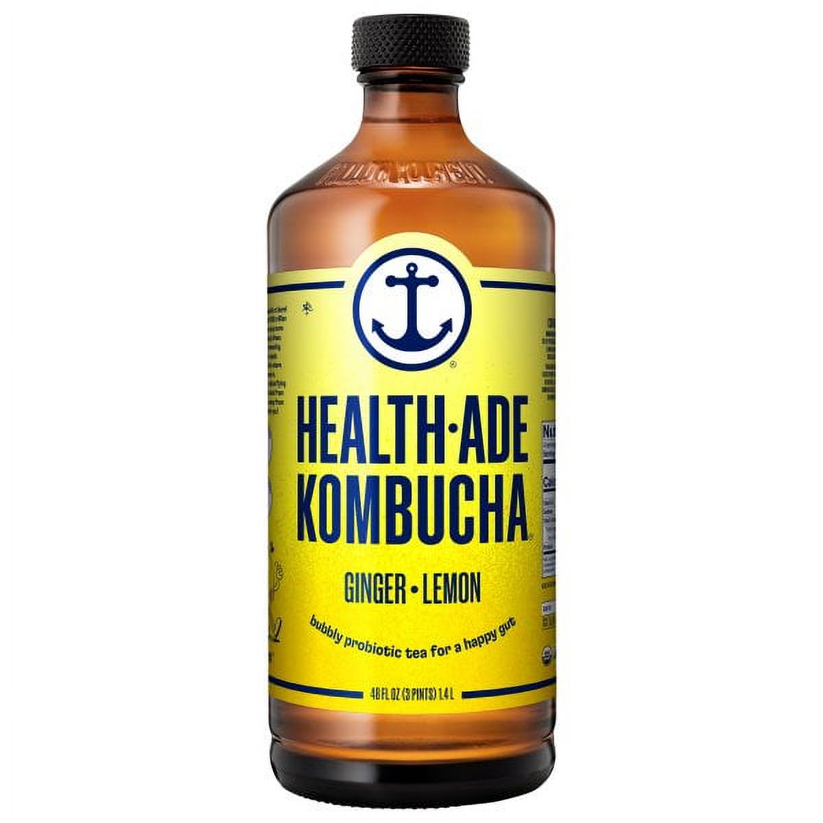 Ginger-Lemon Kombucha, Ginger-Lemon