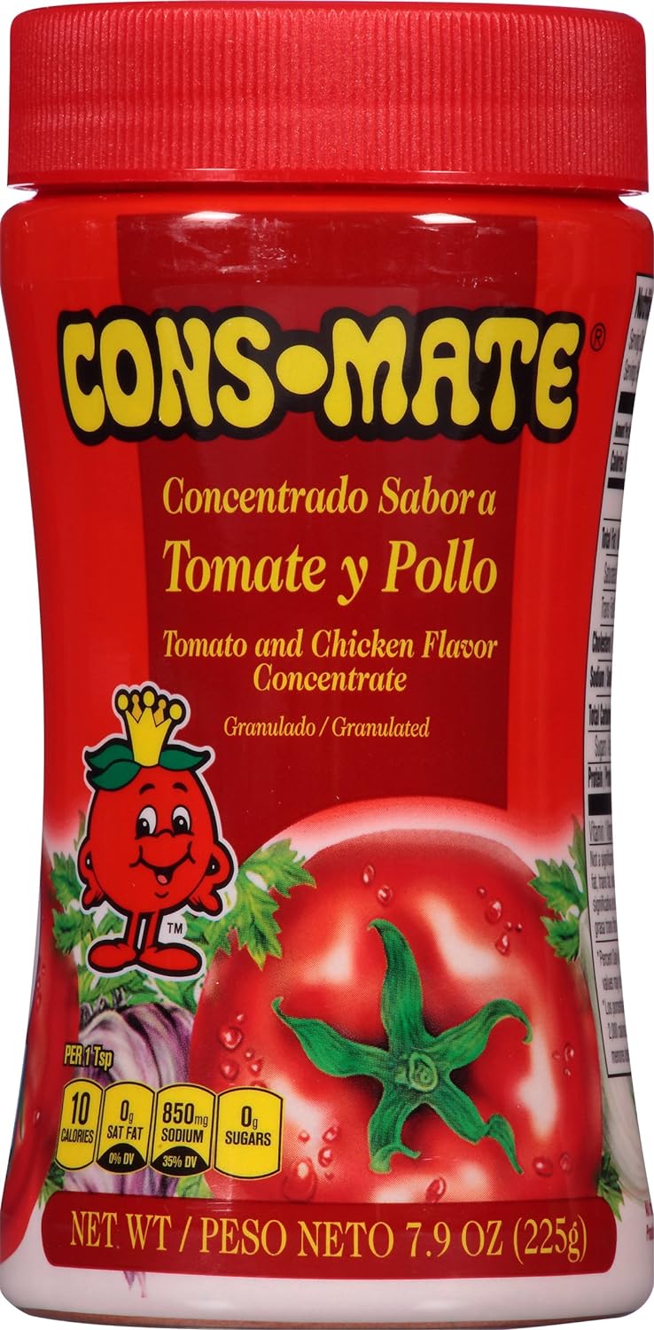 Photo of Consomate CONS-MATE Granulated Tomato And Chicken Flavor Concentrate 7.9 Oz. Jar