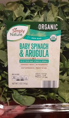 Baby Spinach and Arugula