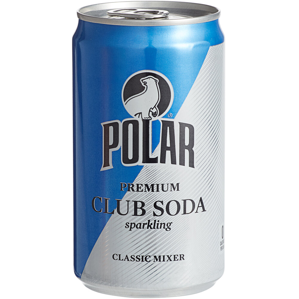 Photo of Polar Club Soda, Premium, Sparkling, Classic Mixer