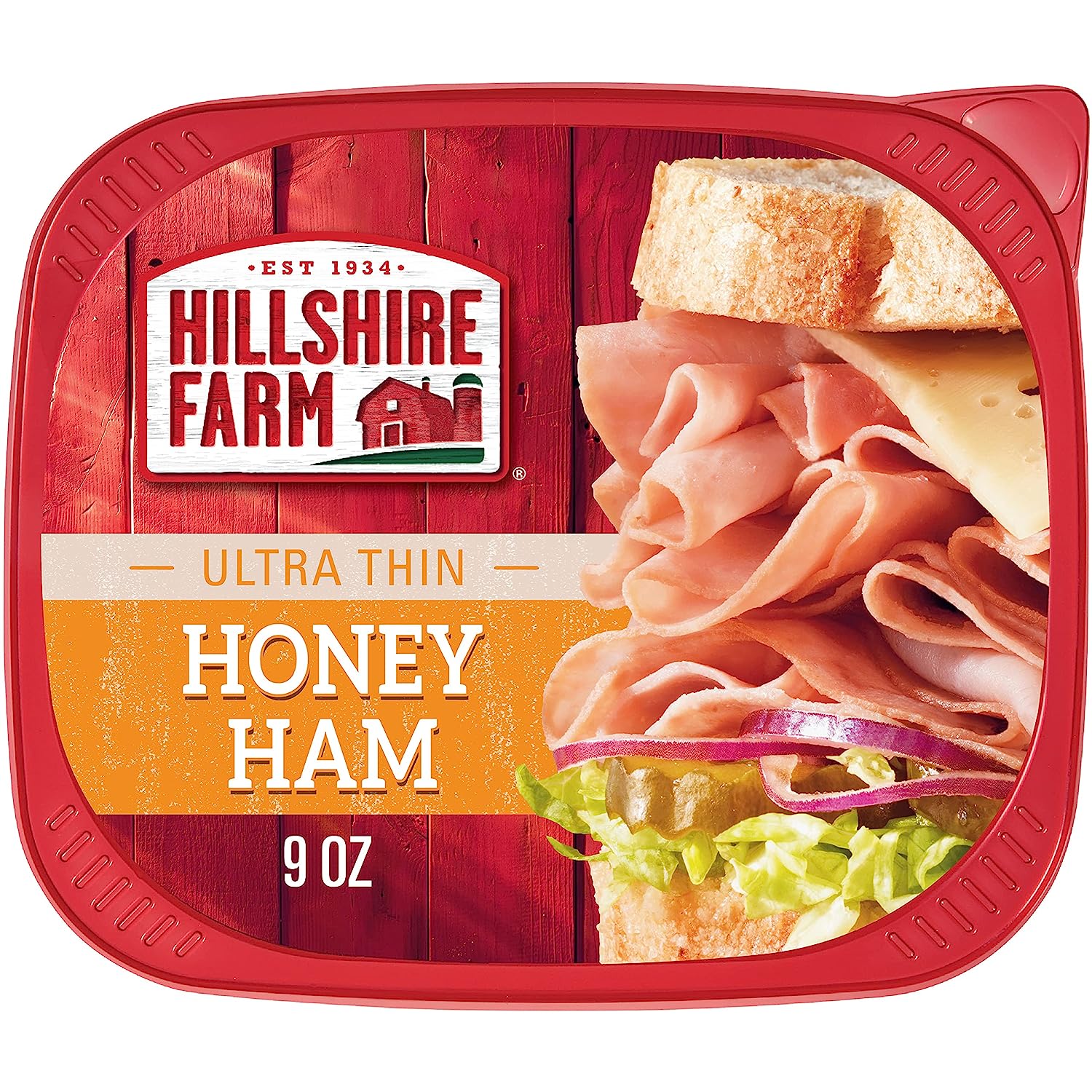 Photo of Hillshire Farm Ultra Thin Sliced Deli Lunch Meat, Honey Ham, 9 Oz