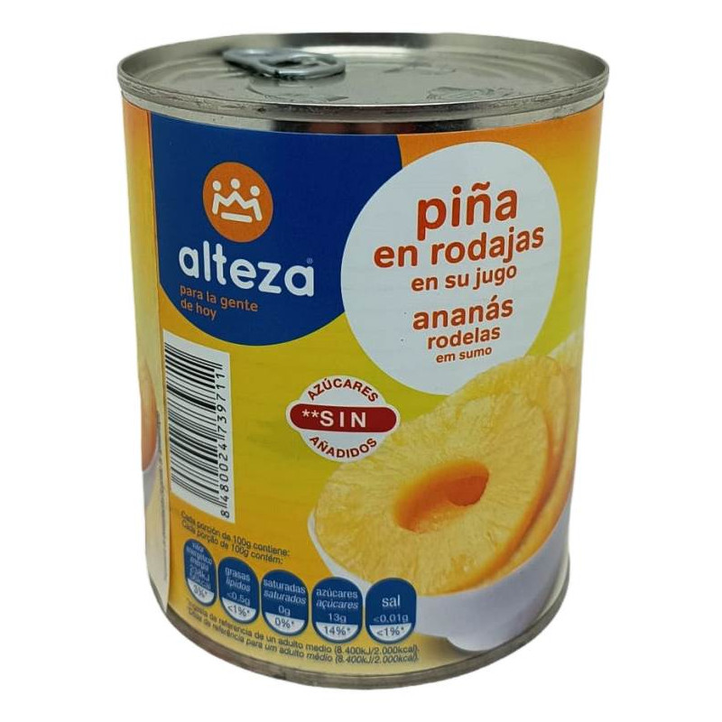 PIÂ¥A EN SU JUGO ALTEZA 820 GR