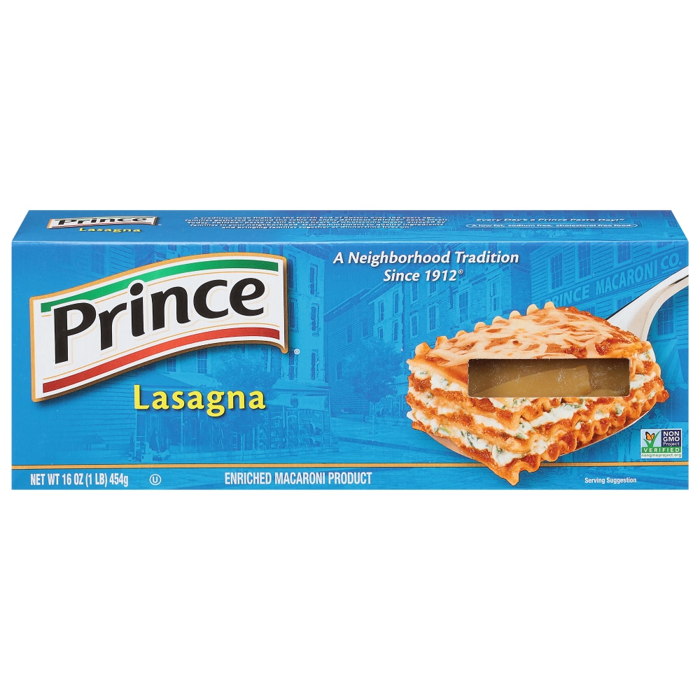 Prince, Enriched Macaroni Product, Lasagna