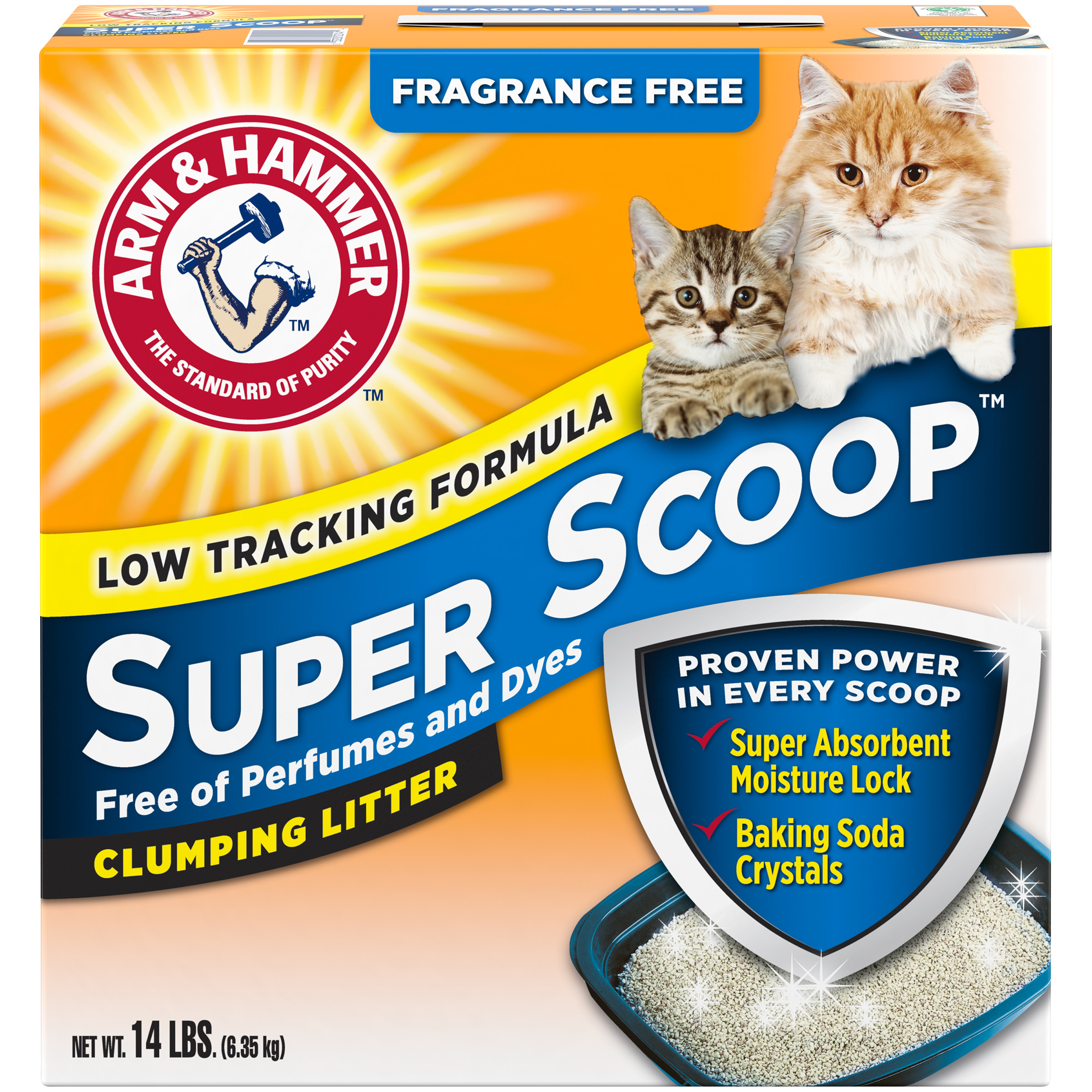 Photo of Arm & Hammer Super Scoop Fragrance Free Clumping Clay Cat Litter