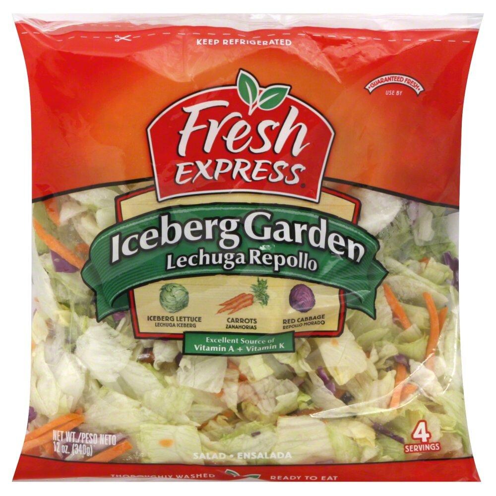 Photo of Fresh Express Iceberg Garden Salad Blend 12 Oz. Bag