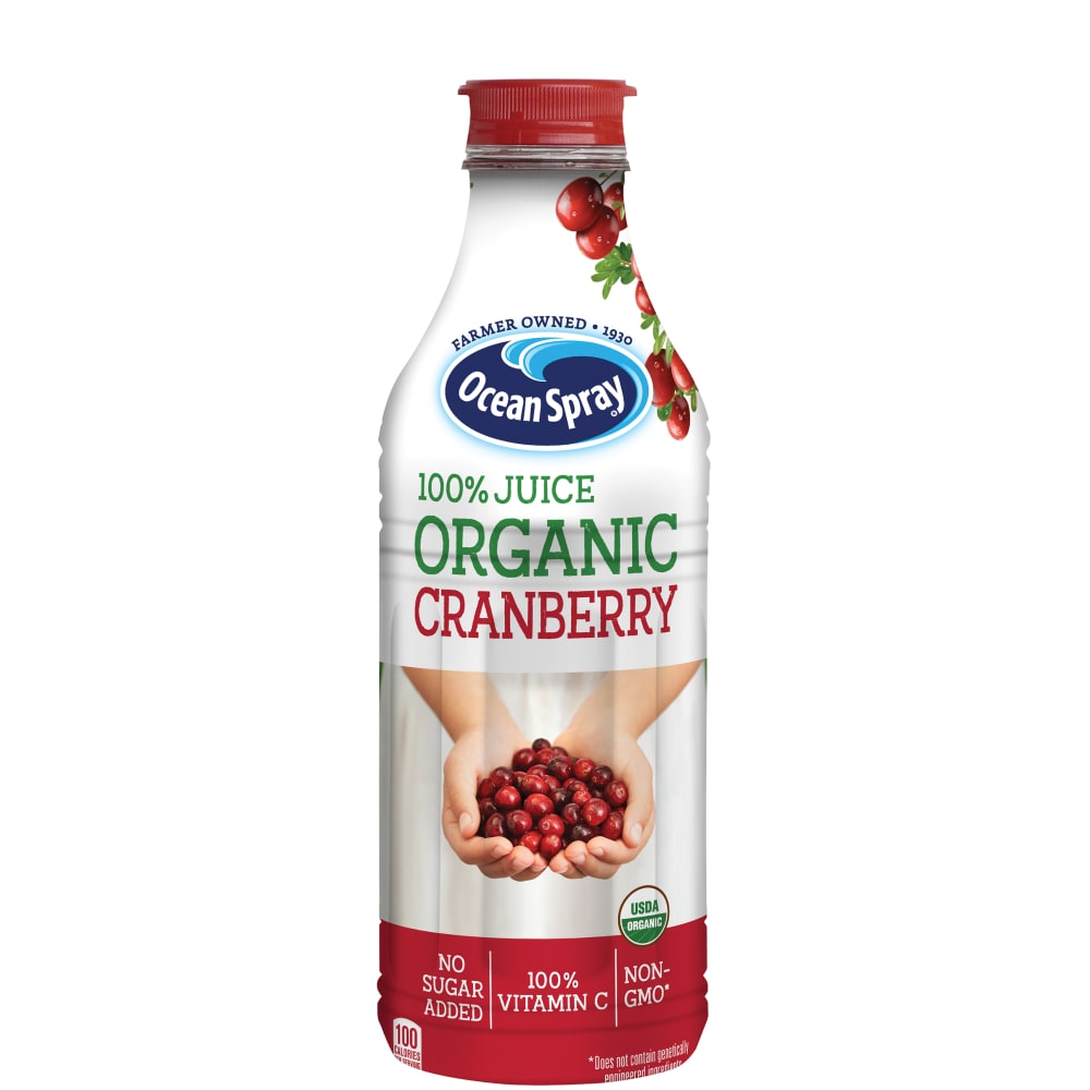 100% Organic Juice, Cranberry