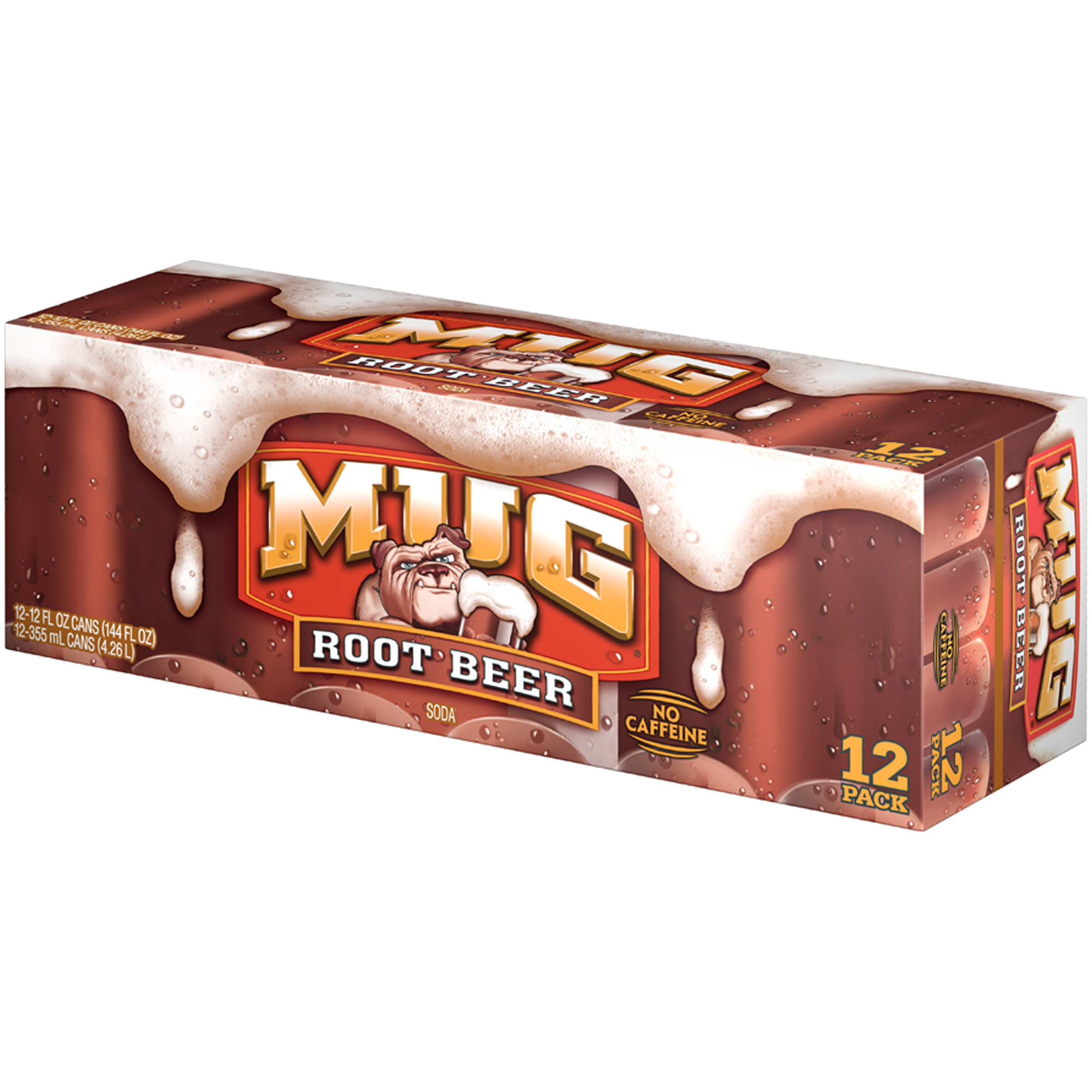 Mug Root Beer Soda, 12 Fl Oz