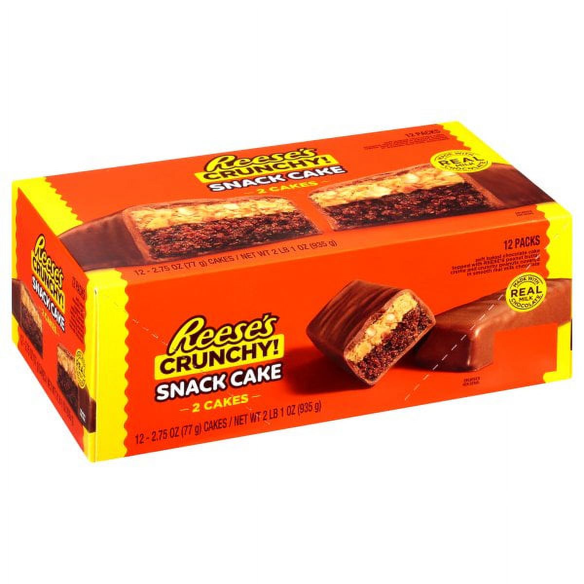 Reese’s Hershey Crunchy Snack Cake 12