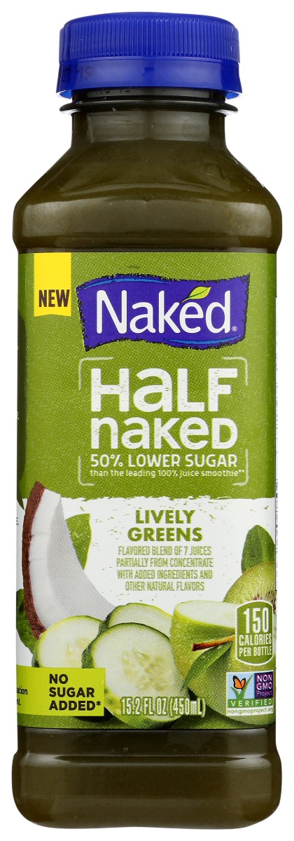 Naked Juice Smoothie, Half Lively Greens