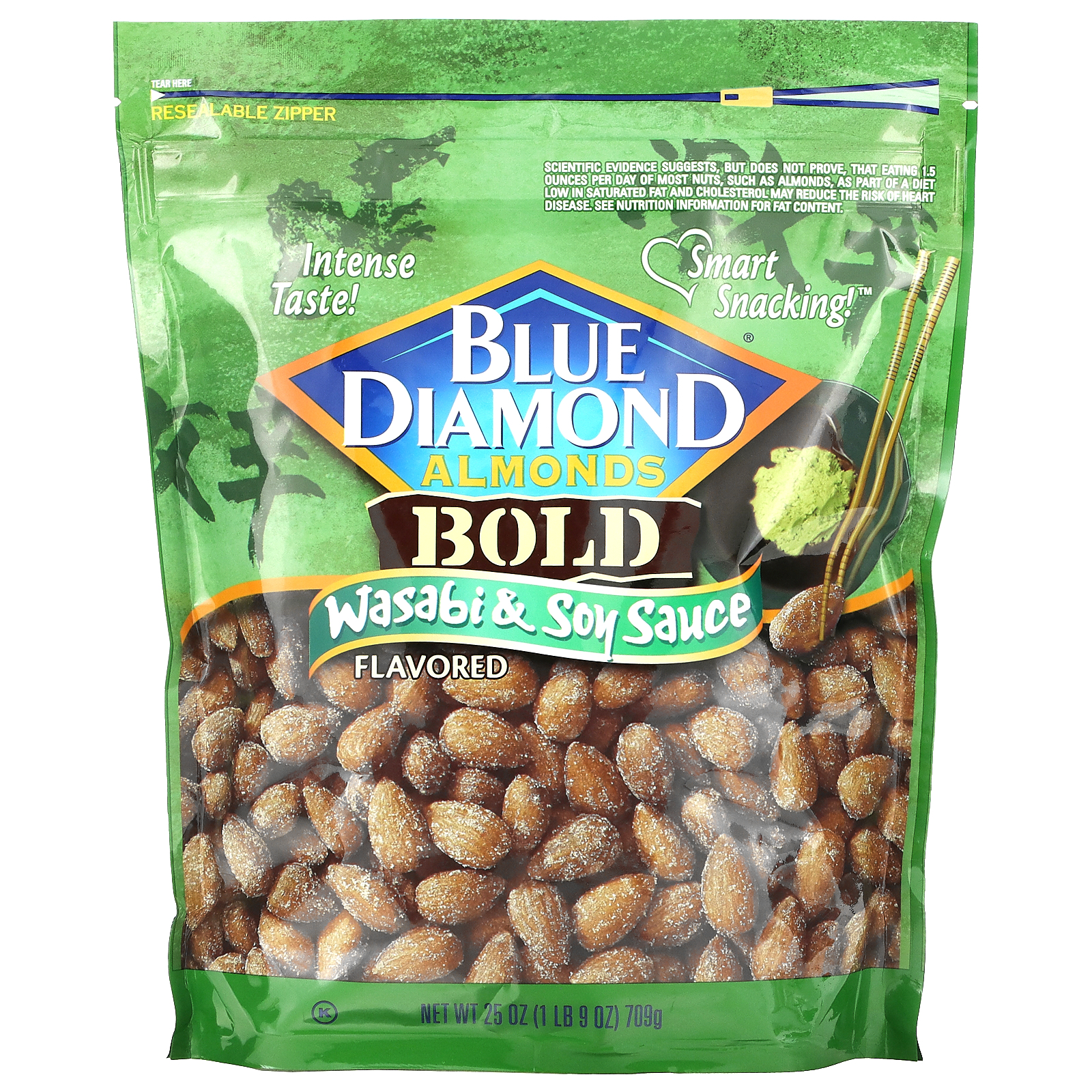 Bold Wasabi & Soy Sauce Almonds