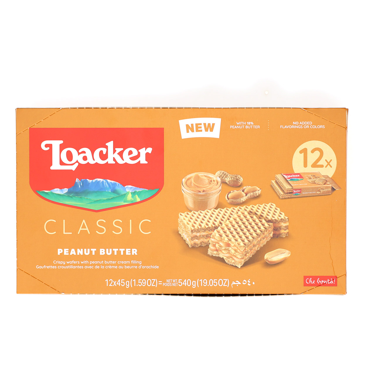 Loacker Mini Wafer Peanut Butter – 19.05oz/12ct
