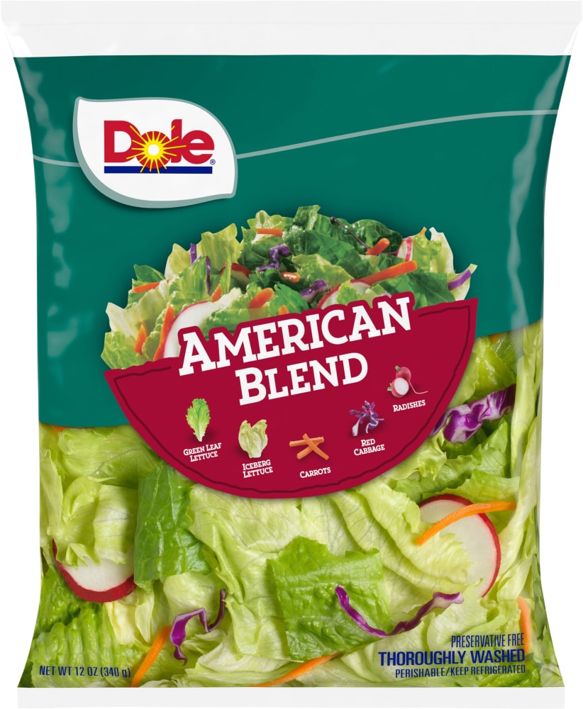 Photo of Dole Salad Blend, American, Marvel 12 Oz