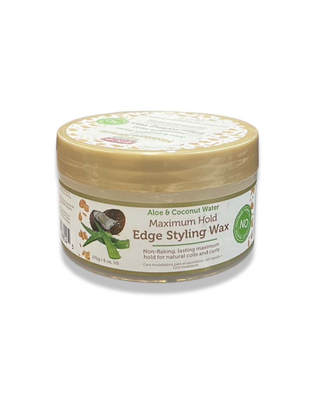 Photo of African Pride Moisture Miracle Aloe & Coconut Water Maximum Hold Edge Styling Wax