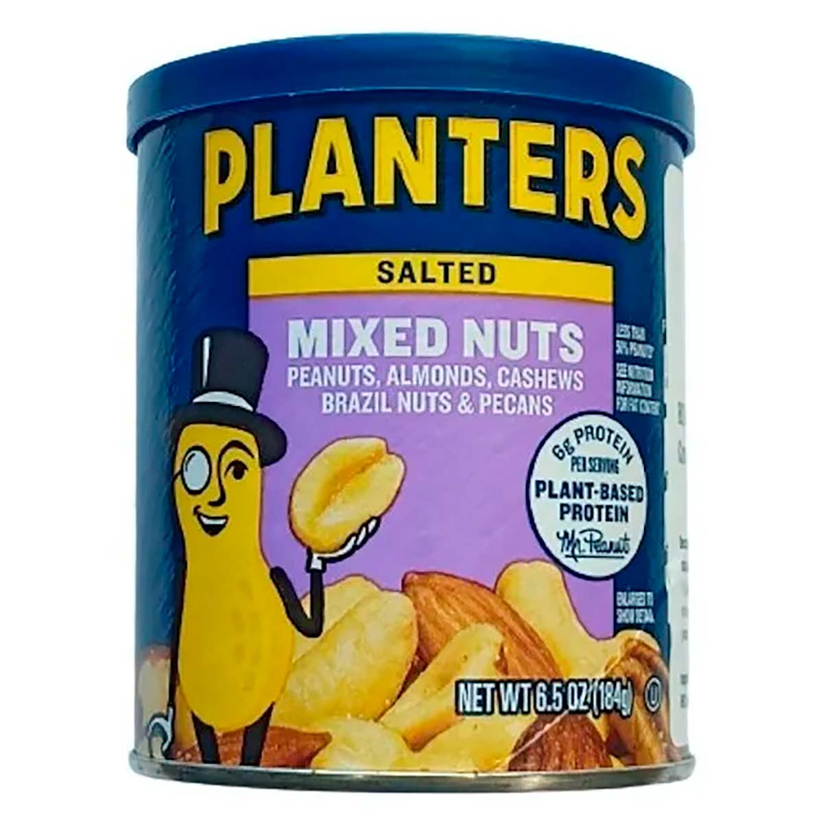 Photo of Planters Pop & Pour Dry Roasted Almonds, 6.5 Oz Jar