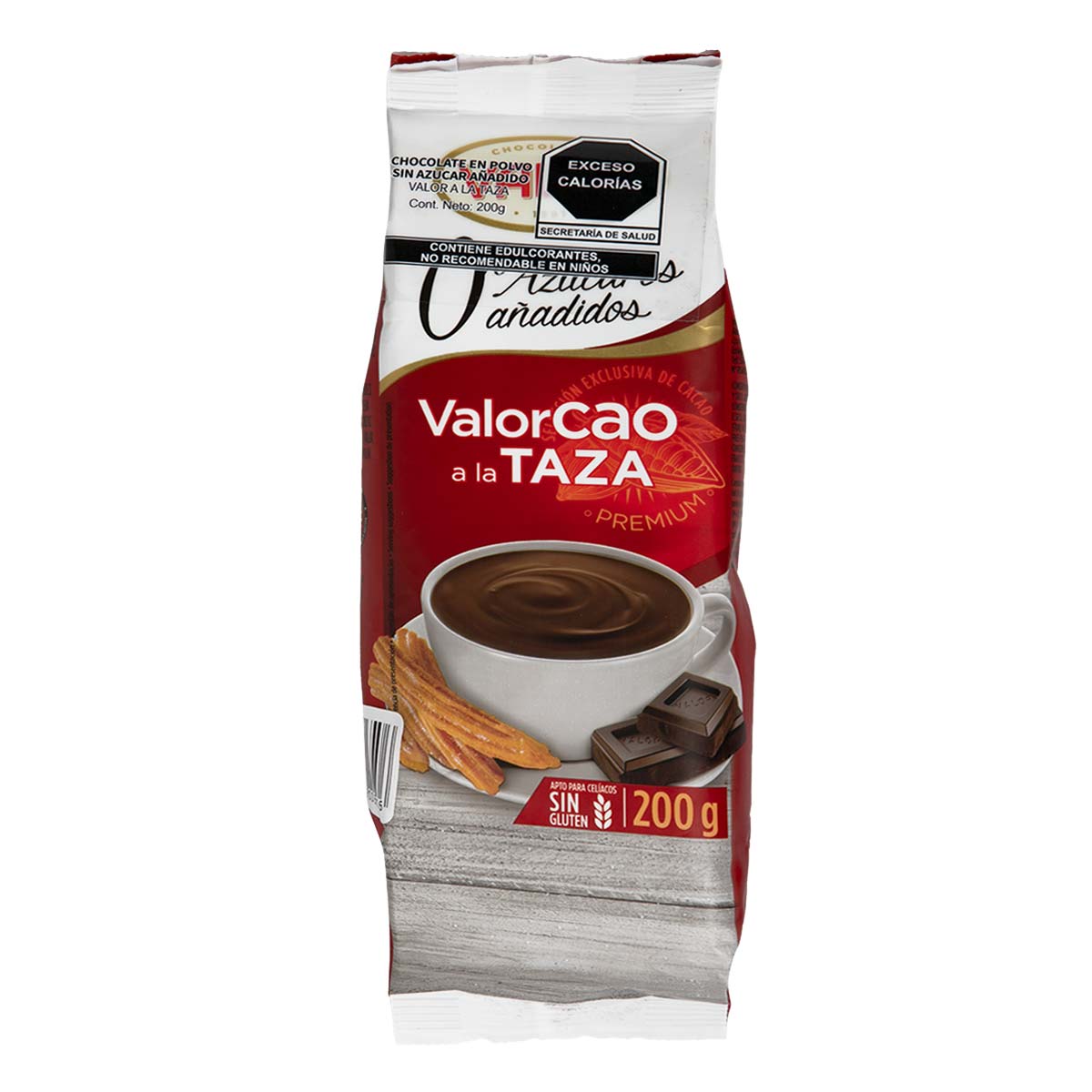 VALOR CAO SIN AZUCAR 200 GR