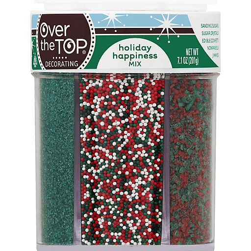 Sugar Crystals, Edible Confetti, Nonpareils, Jimmies