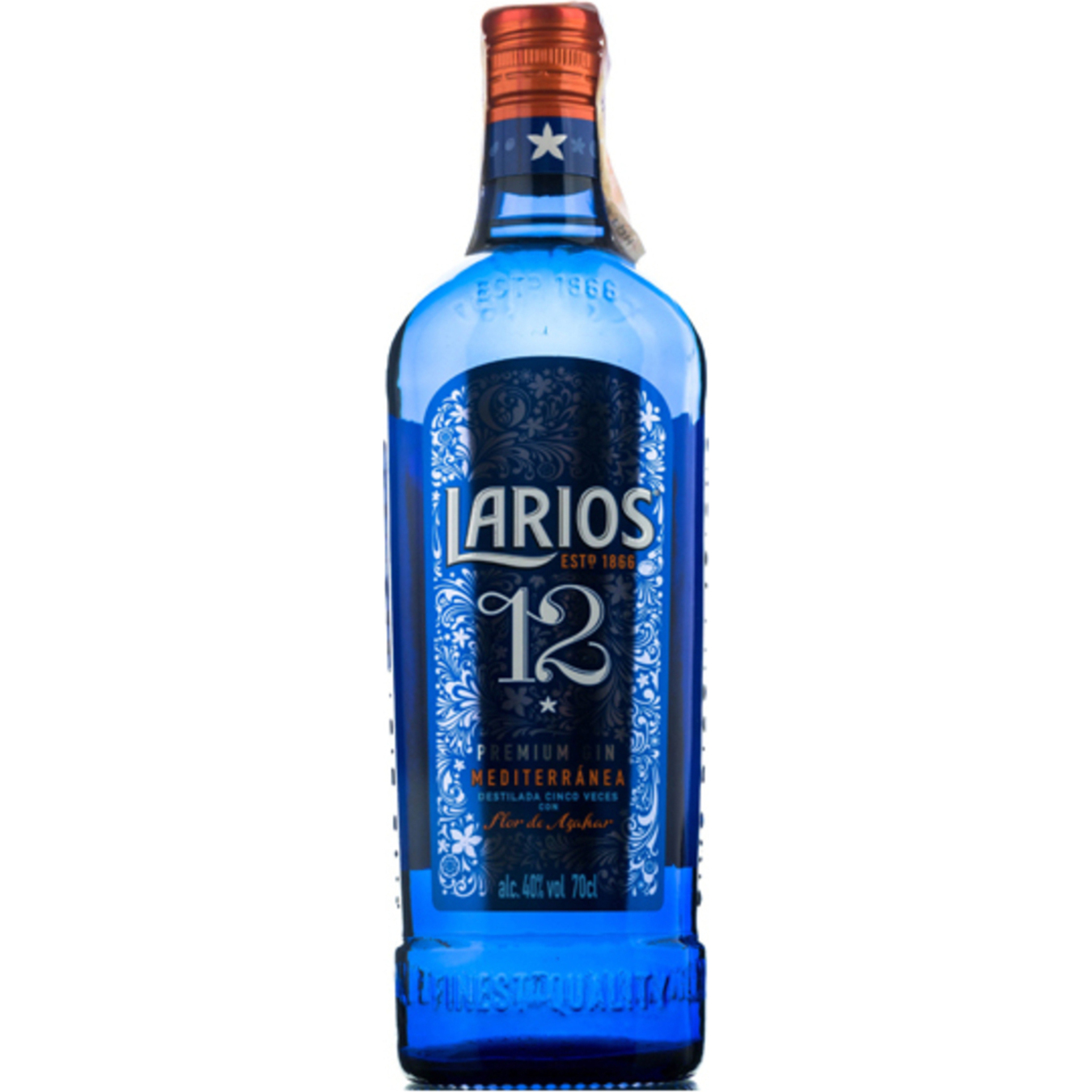 GIN LARIOS 12 MEDITERRANEA 70 CL.