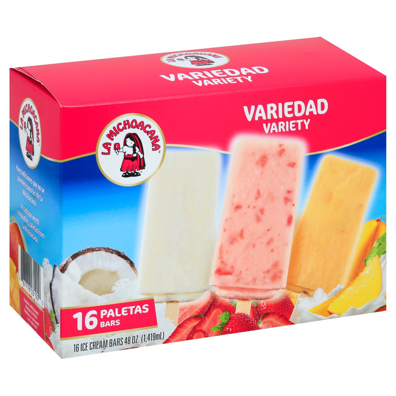 Photo of Helados Mexico La Michoacana Ice Cream Bars, Variety