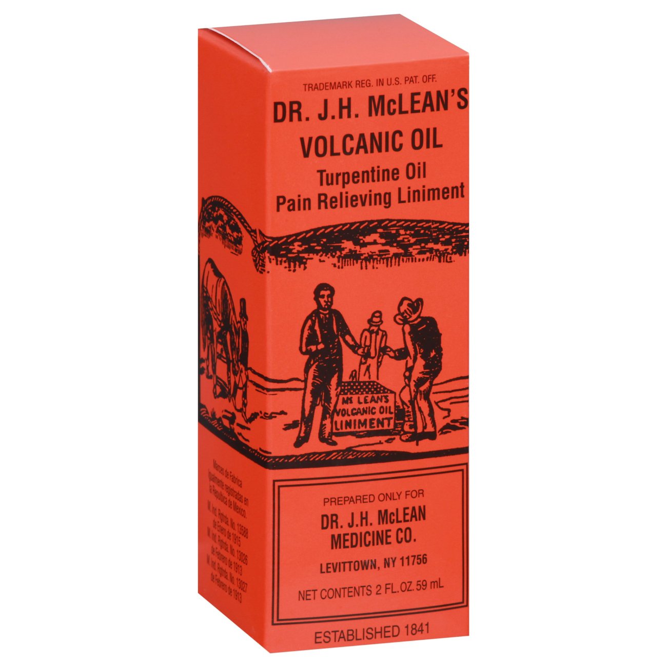 Dr JH McLean Mclean’s Volcanic Oil Pain Relieving, 2 Oz