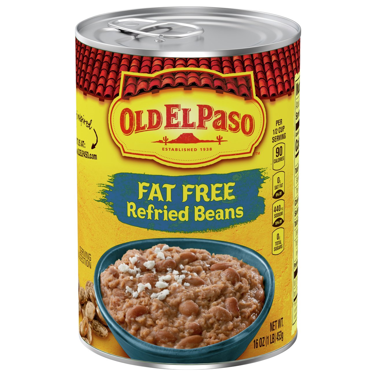 Photo of Old El Paso Fat Free Refried Beans - 16oz