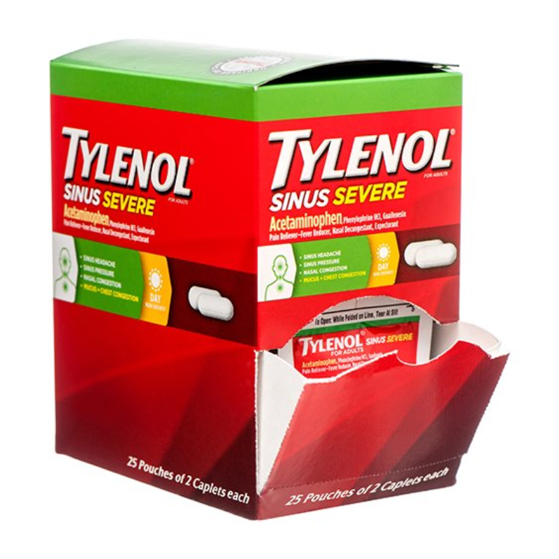 Tylenol Sinus Severe – 25ct 2caps