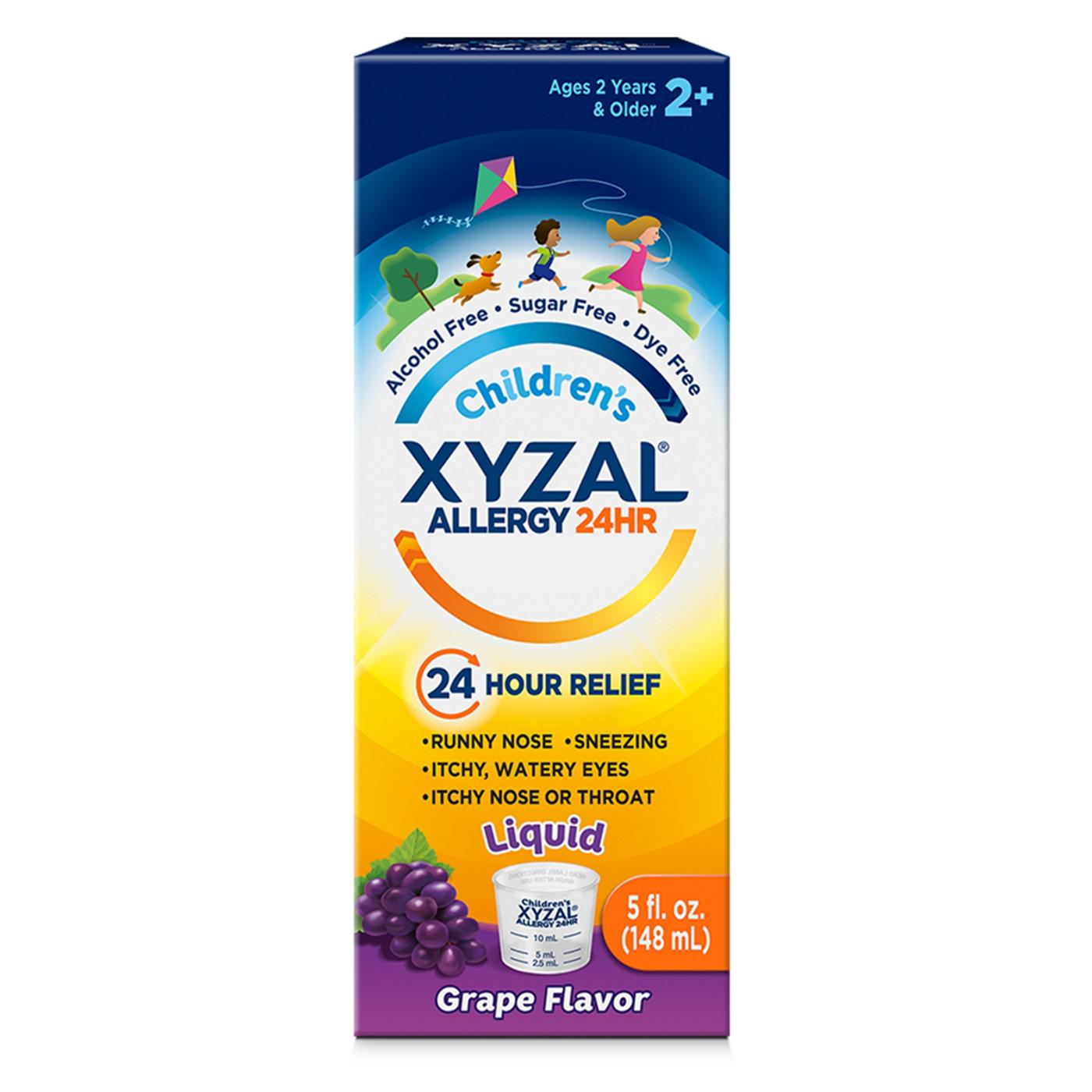 Xyzal Allergy - Children'S Liquid - Grape Flavor - 5 Fl Oz - 09\26