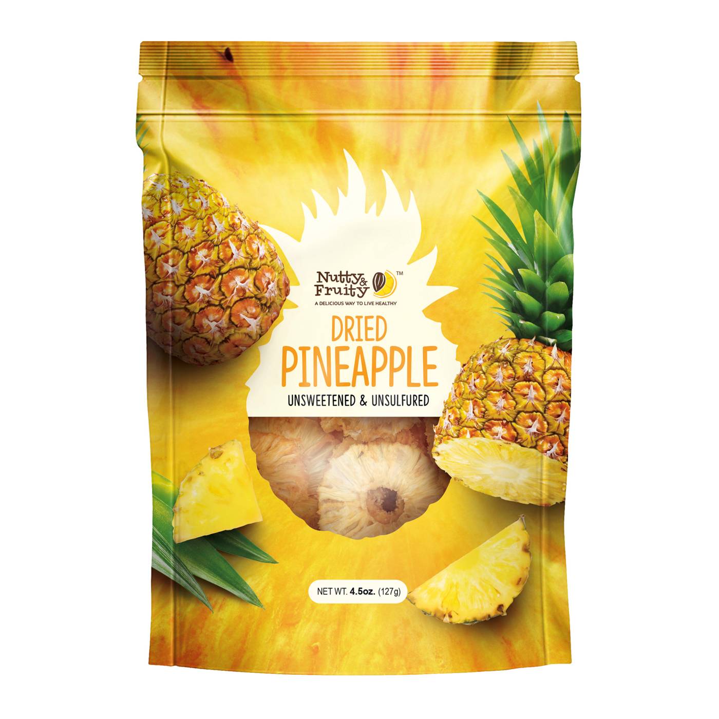 Unsweetened & Unsulfured Dried Pineapple, Unsweetened & Unsulfured