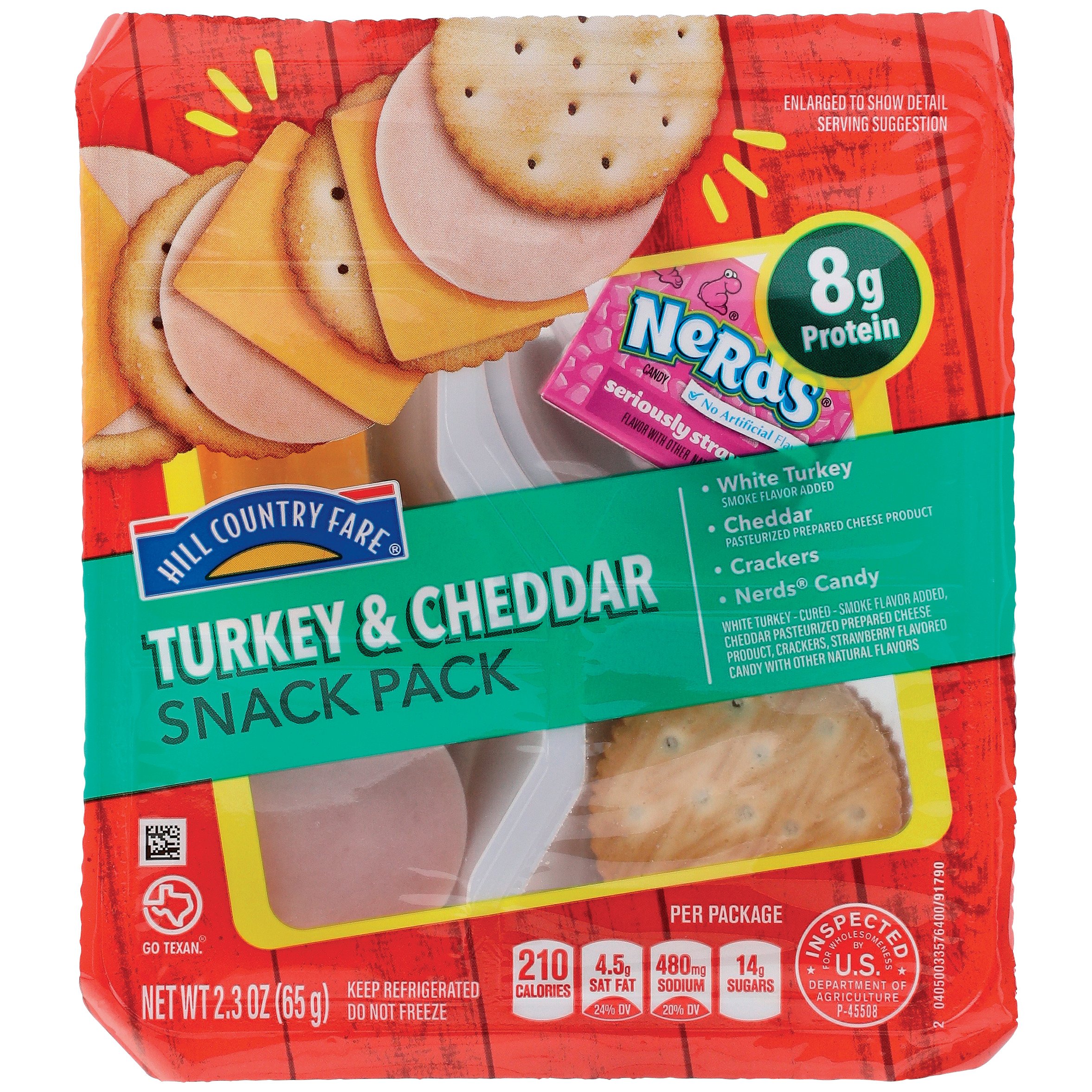 Turkey and Cheddar Snack Pack
