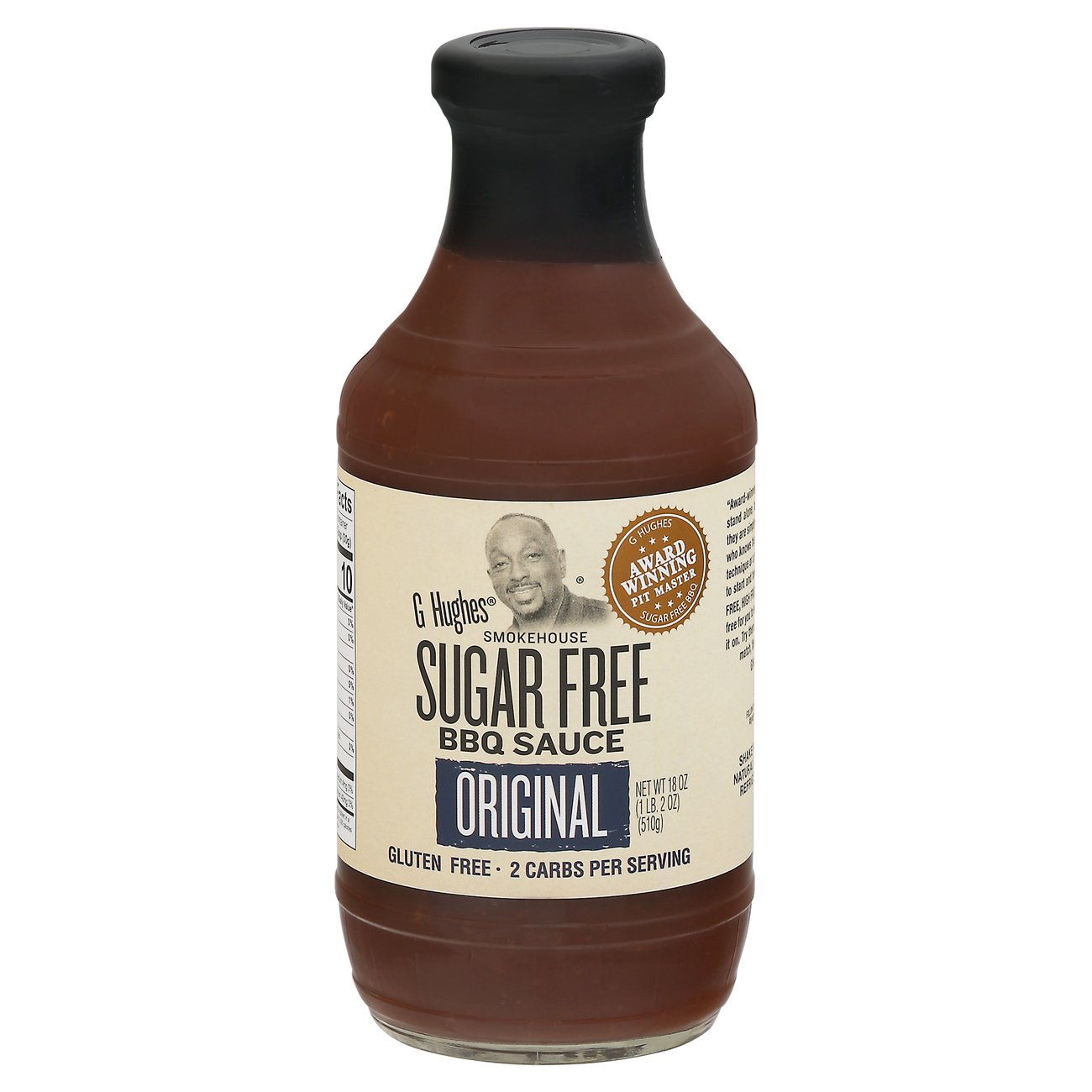Photo of G Hughes Bbq Sauce, Sugar Free, Original, Smokehouse 18 Oz