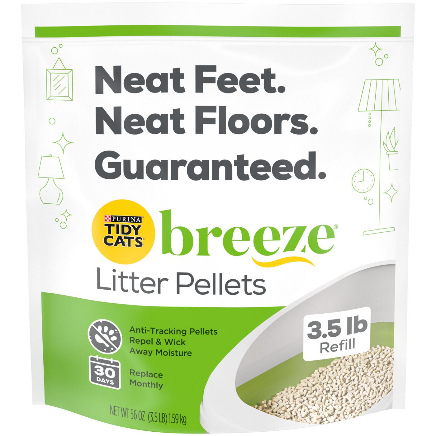 Photo of Tidy Cats Purina Breeze Cat Litter Pellets Refill - 3.5 Lb. Pouch