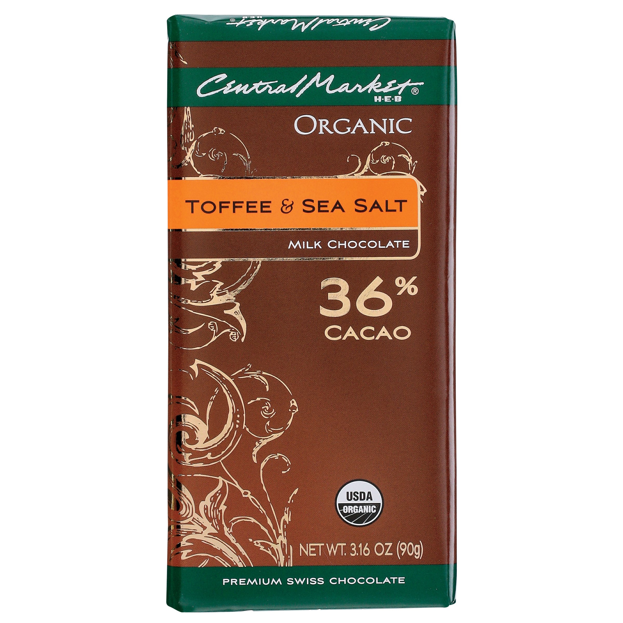Toffee & Sea Salt Milk Chocolate