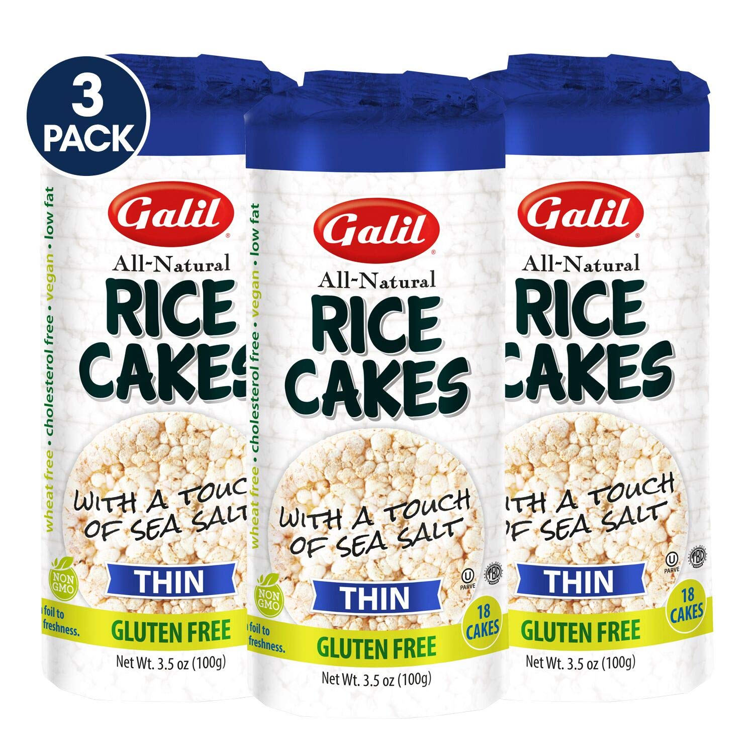Galil Thin Rice Cakes - Sea Salt