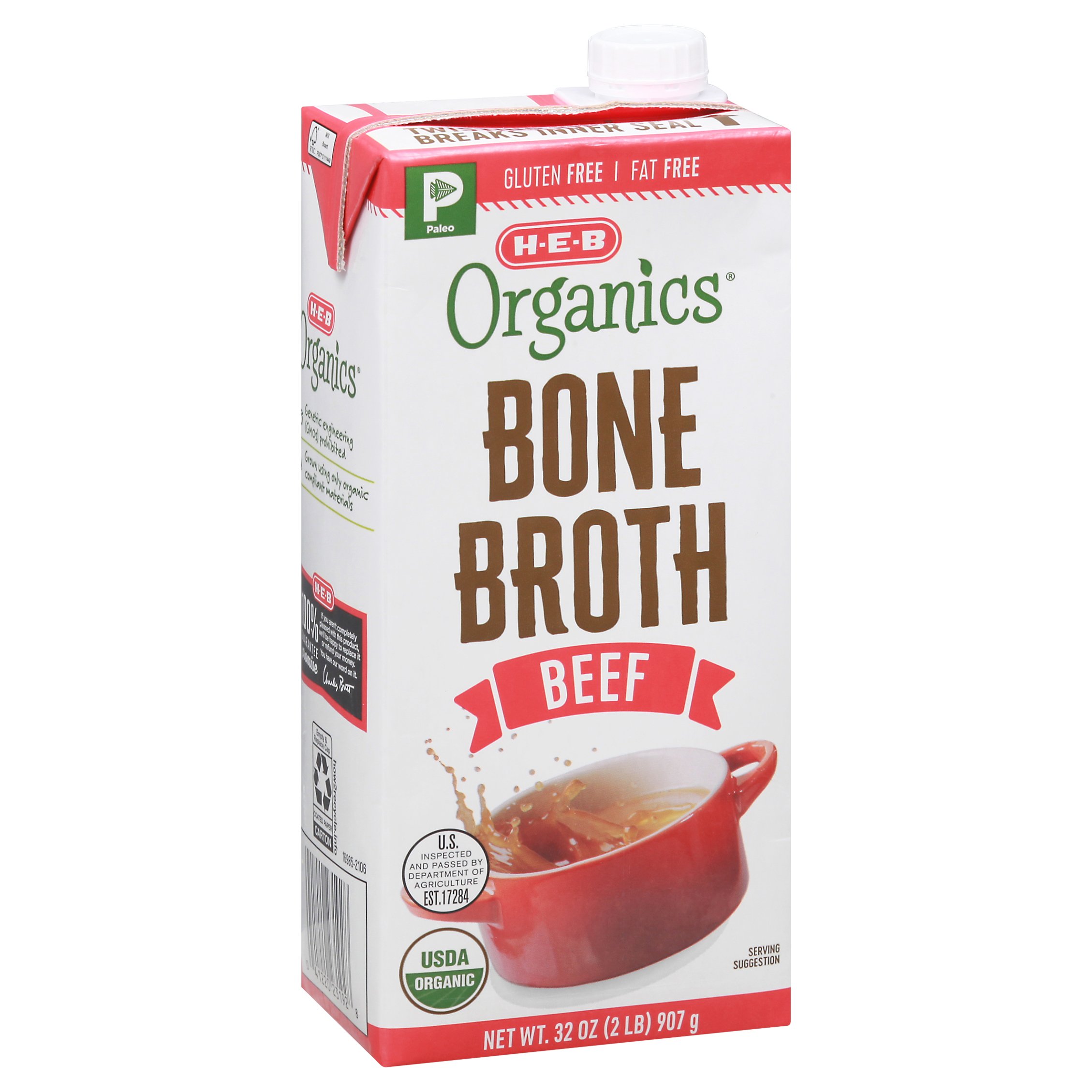 H-e-b Organics Beef Bone Broth