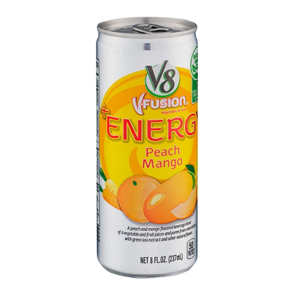 Photo of V8 Peach Mango Juice Energy Drink 8.000 Fl Oz