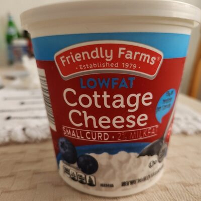 Lowfat Cottage Cheese Small Curd 2% Milkfat