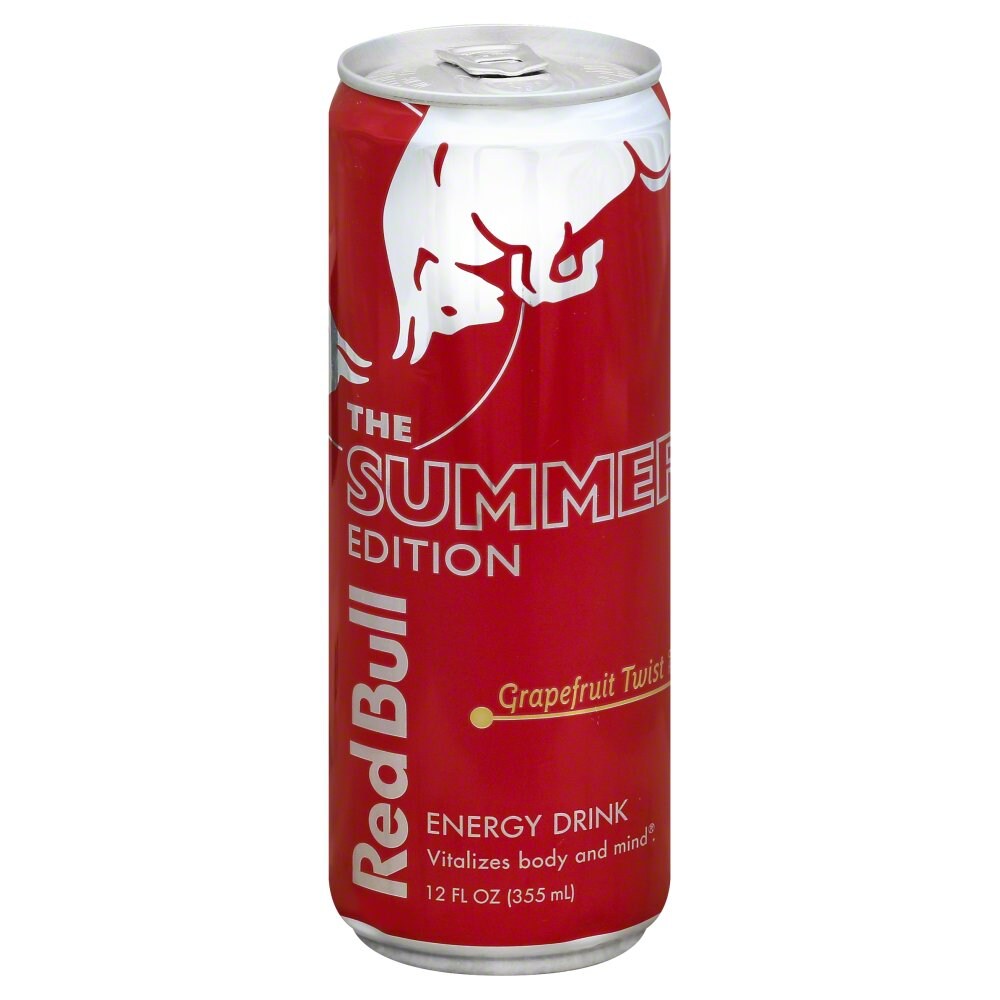 Photo of Red Bull The Summer Edition Energy Drink Grapefruit Twist