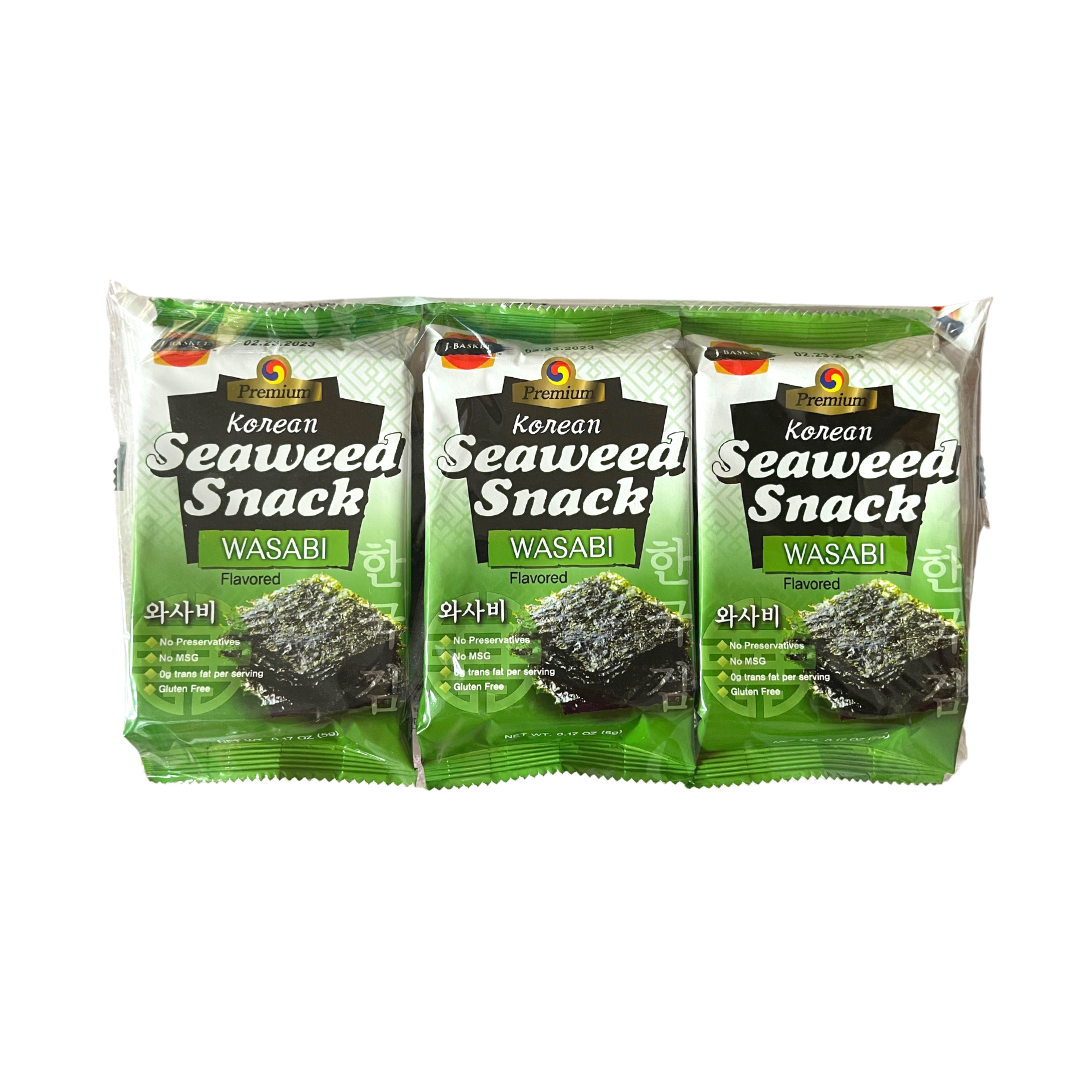 Korean Seaweed Snack Wasabi
