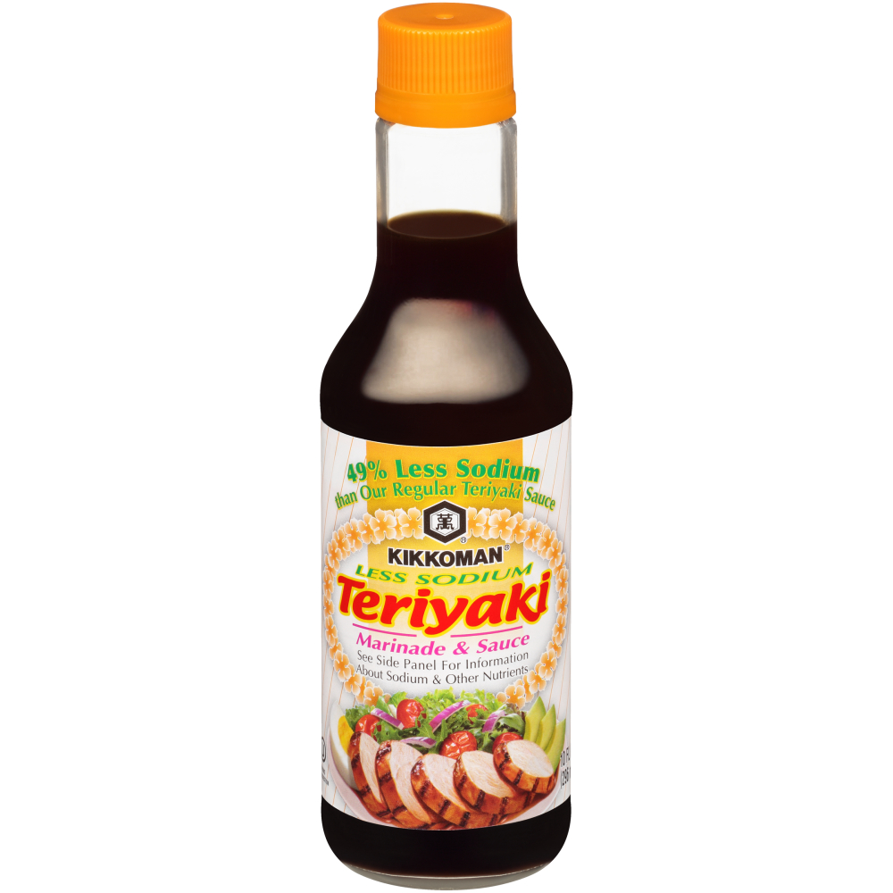 Less Sodium Teriyaki Marinade & Sauce, Less Sodium Teriyaki