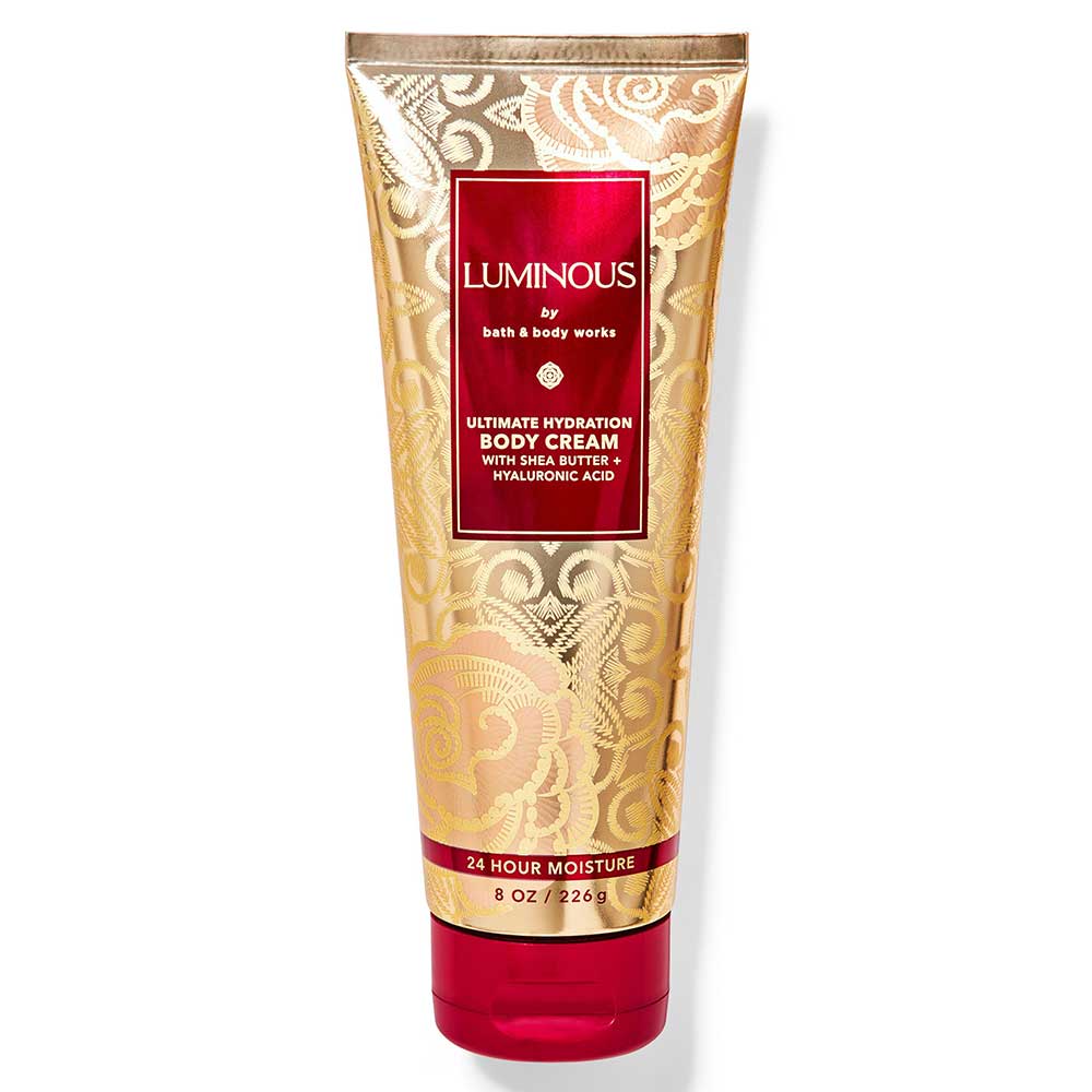 Bath & Body Works 2 Luminous Ultimate Hydration Cream 8 oz+Mist