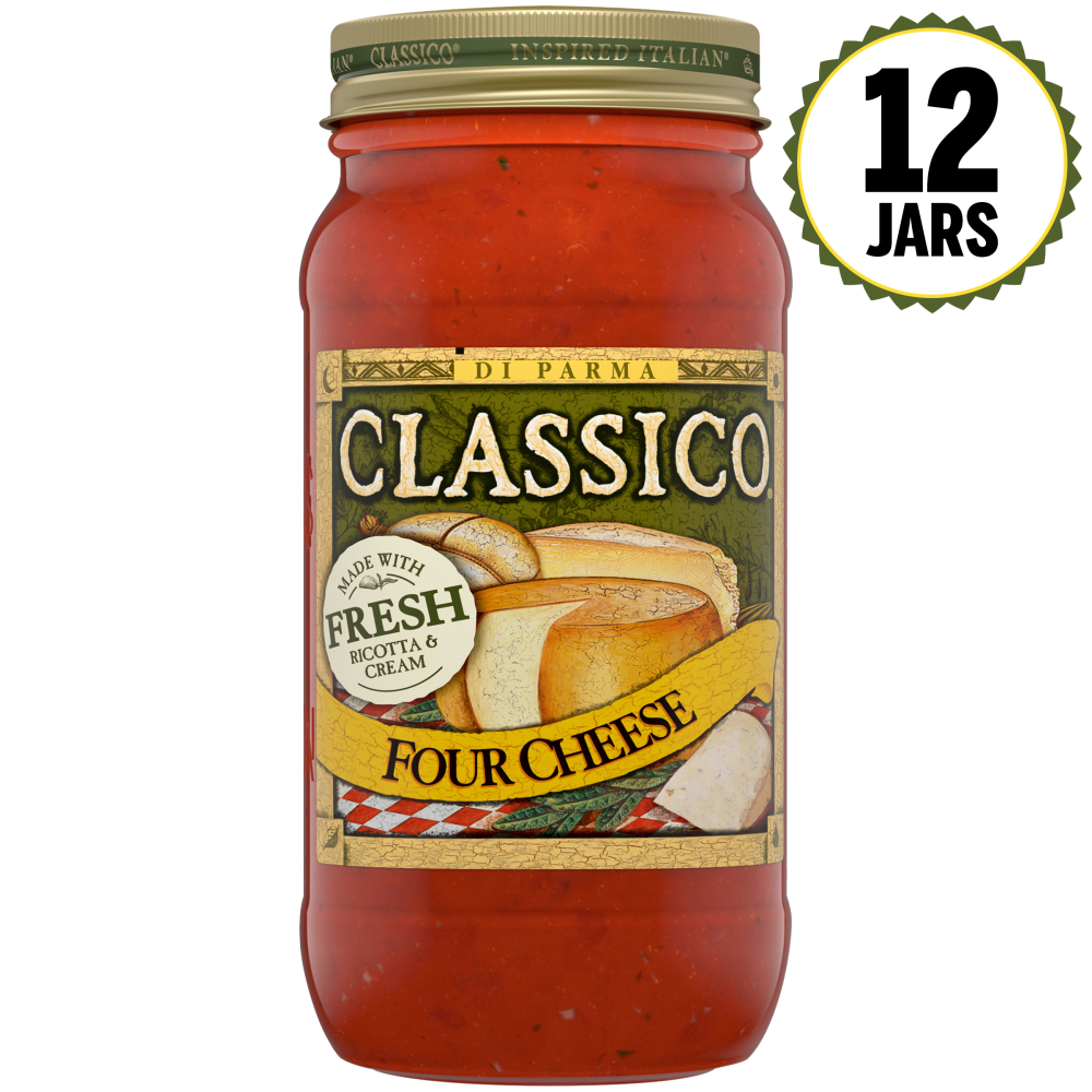 Photo of Classico Four Cheese Pasta Sauce 24oz