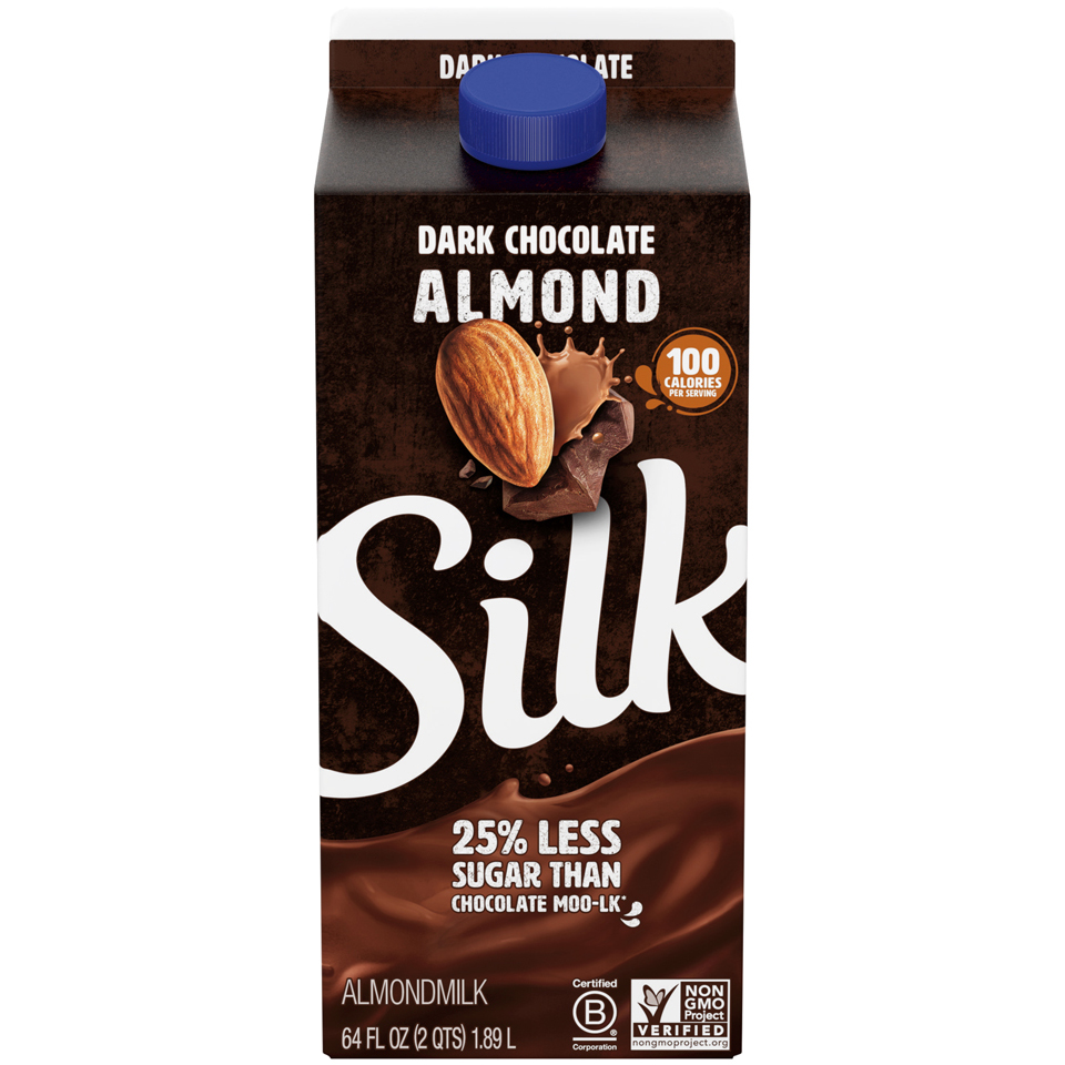 Photo of Silk Dark Chocolate Dairy Free Vegan Almond Milk 64 Fl Oz