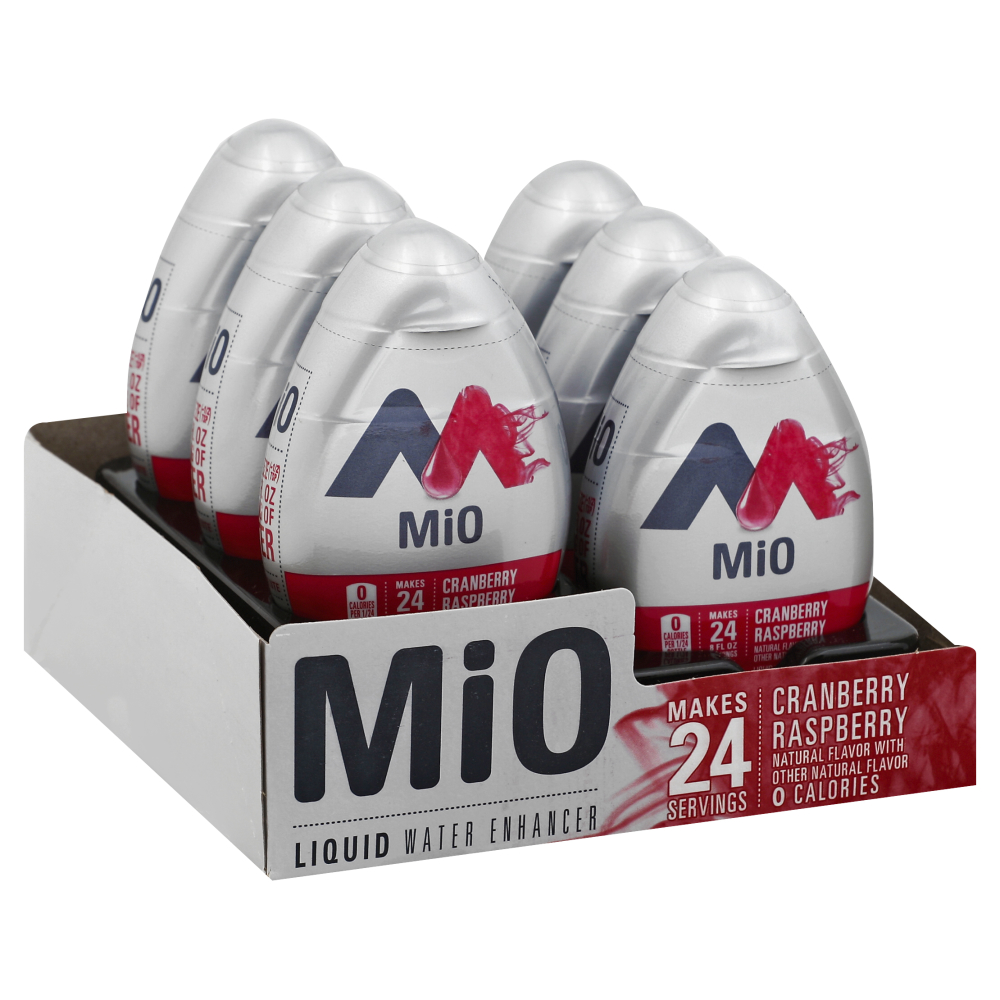 Photo of MiO Energy Cranberry Raspberry Liquid Water Enhancer - 1.62 Fl Oz Bottle