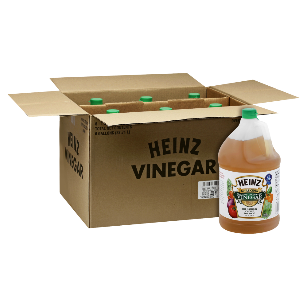 Photo of Heinz Vinegar, Flavored Distilled, Apple Cider 1 Gal